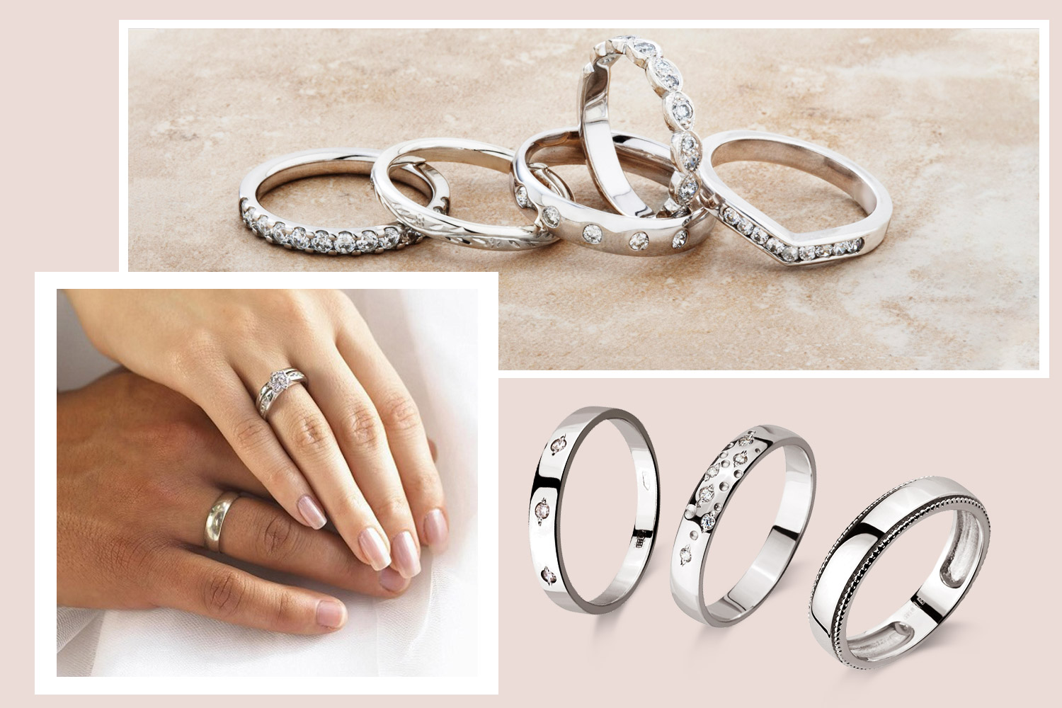 The best combination of wedding rings